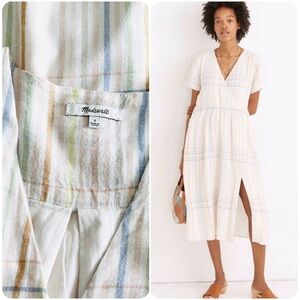 Madewell Striped Midi Dress